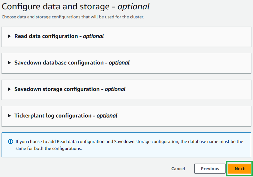 Discovery Config Options