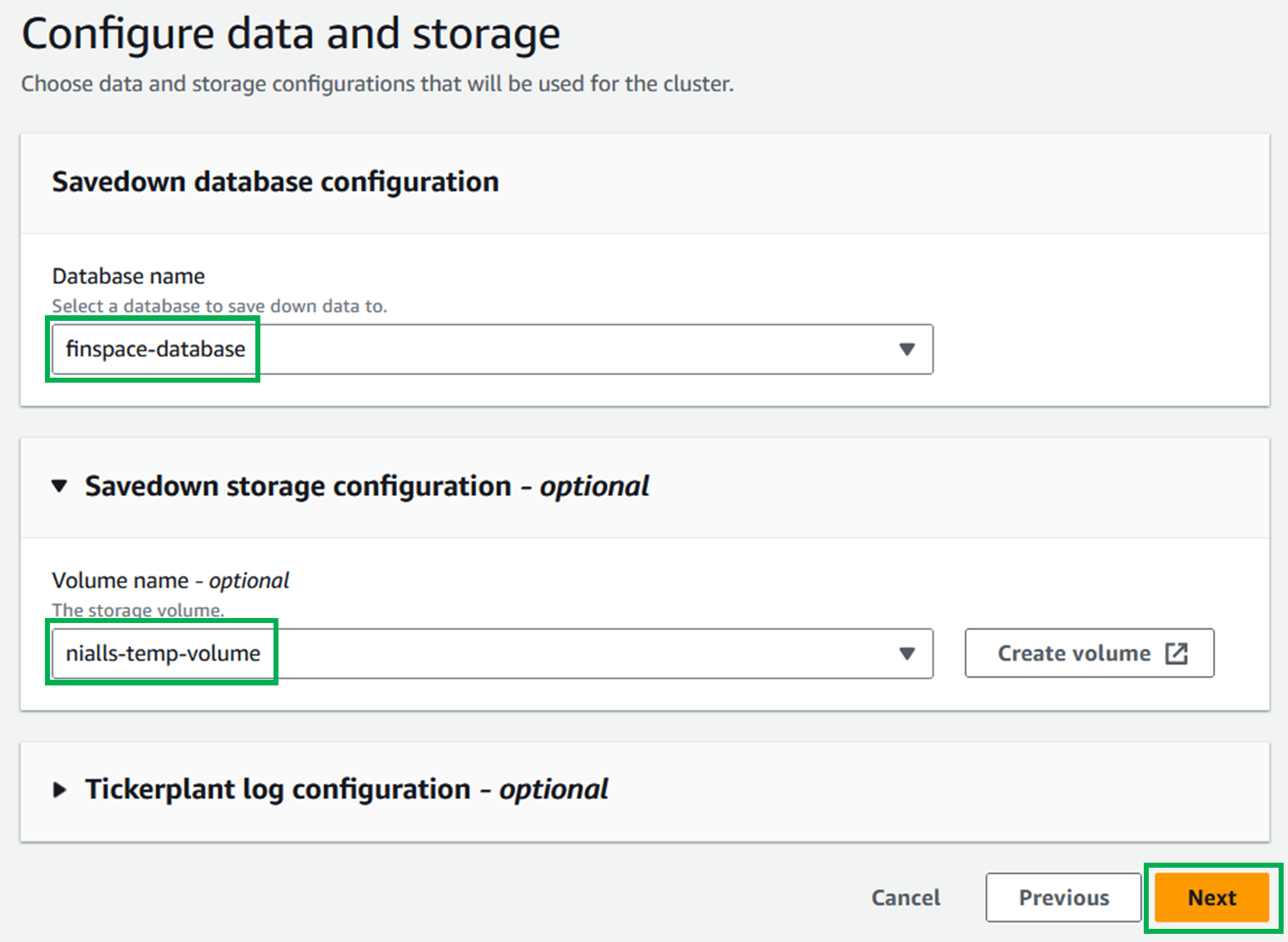 RDB Config Options